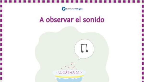 A observar el sonido