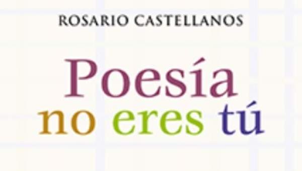 Poesía no eres tú