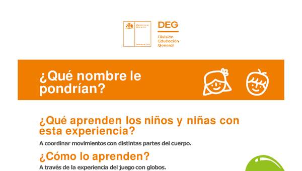¿Qué nombre le pondrían?