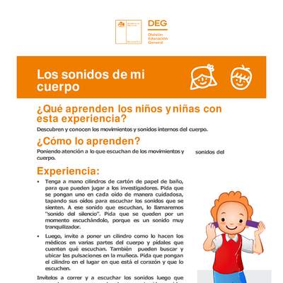 Los sonidos de mi cuerpo