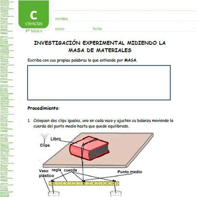Midiendo la masa