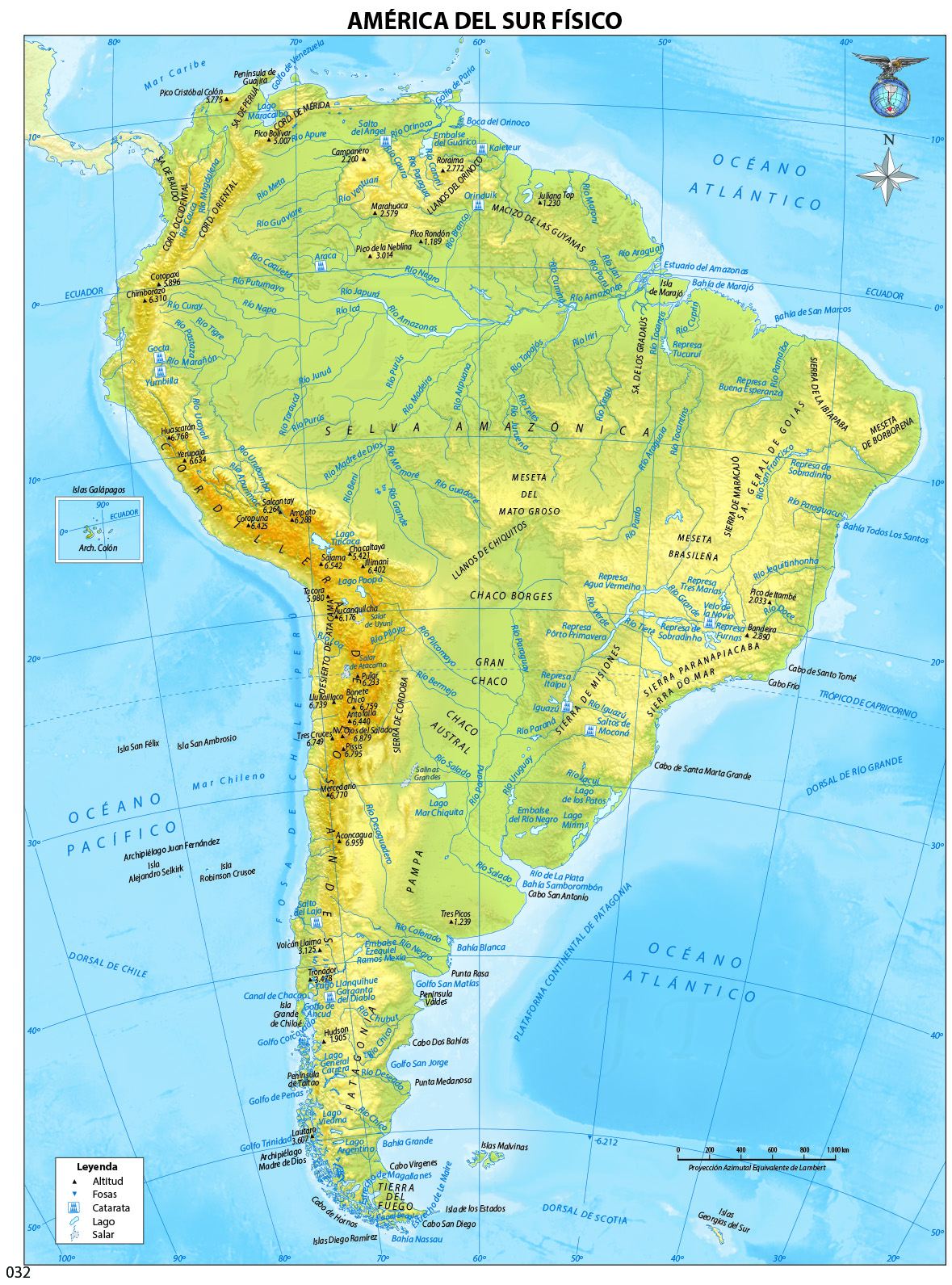Mapa Fisico De America Del Sur De B Squeda Mapa Fisico Mapas F Sica