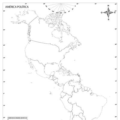 Mapa político de América