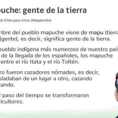 Mapuche gente de la tierra
