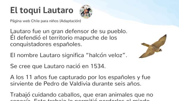 El toqui Lautaro