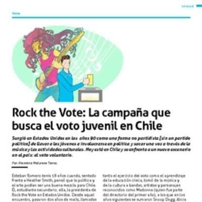 Lectura sobre la importancia de la participación ciudadana en las elecciones