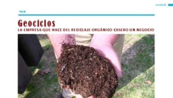 Lectura sobre empresa de reciclaje orgánico