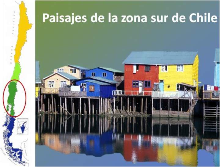 Paisajes zona sur de Chile