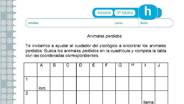 Animales perdidos