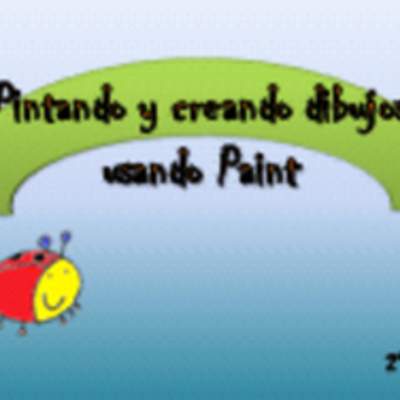 Dibujando y creando dibujos usando Paint