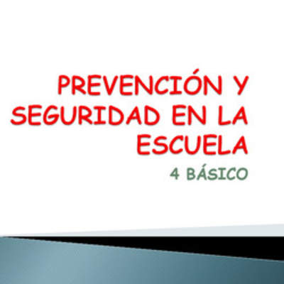 Prevención y seguridad en la escuela