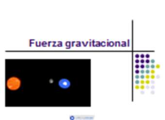 Fuerza gravitacional