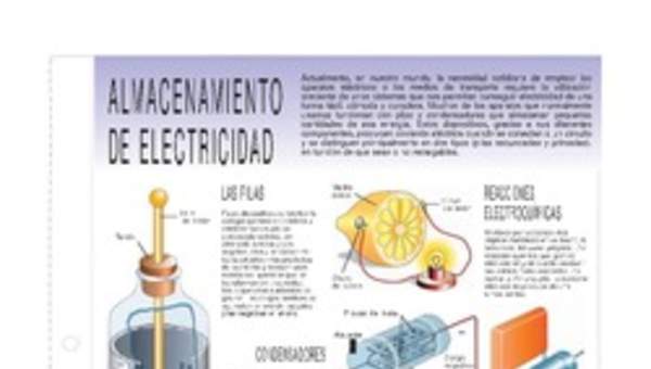 Almacenamiento de la electricidad