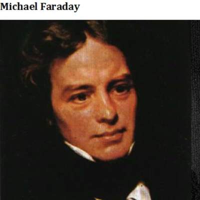 Imagen de Michael Faraday