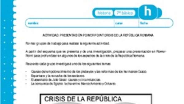 Crisis República Romana