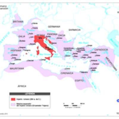 Imperio Romano, máxima expansión