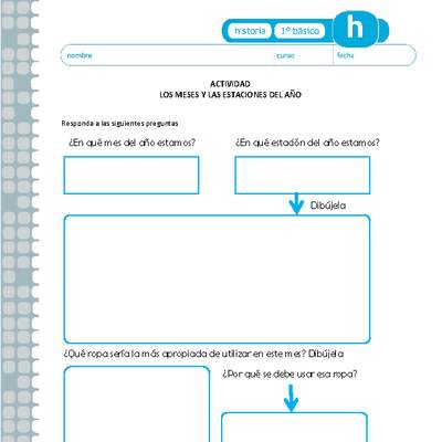 Los meses y las estaciones del año