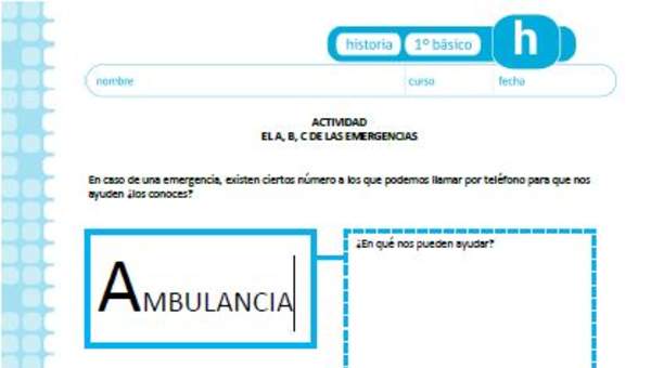 El A, B, C de las emergencias