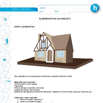 Elaboración de una maqueta