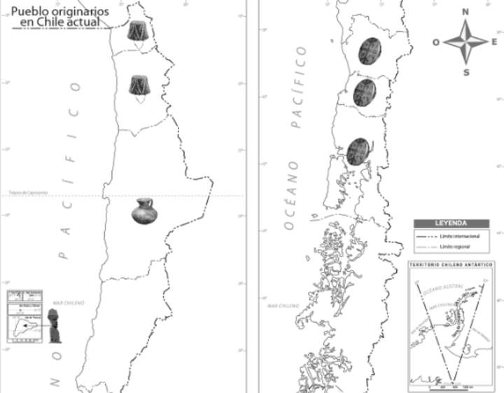 Localización pueblos originarios