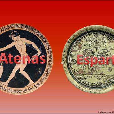 Comparación entre Atenas y Esparta