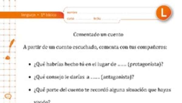 Comentando un cuento