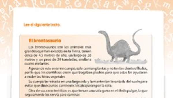 Brontosaurios