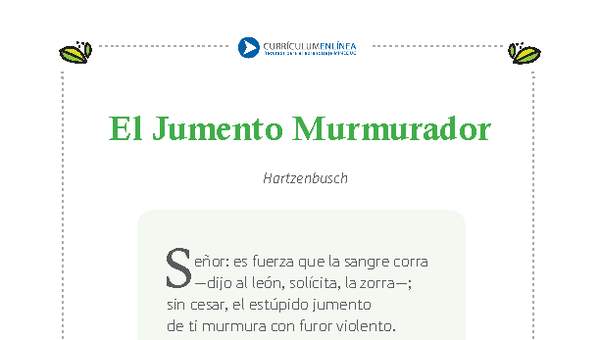 El jumento murmurador