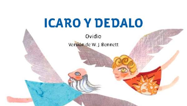 Icaro y Dédalo