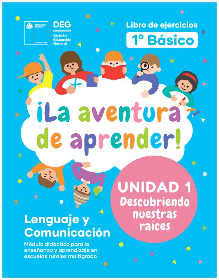 Libro de ejercicios 1° Básico Unidad 1