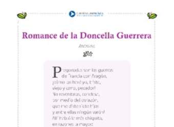 Romance de la doncella guerrera