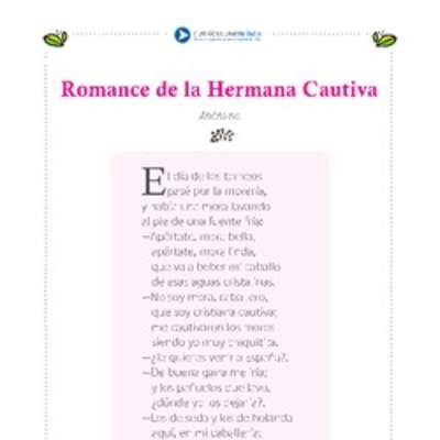 Romance de la hermana cautiva