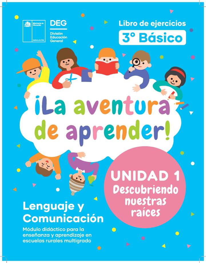 Libro de ejercicios Lenguaje 3° Básico Unidad 1