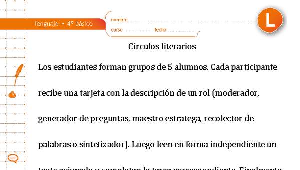 Círculos literarios