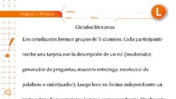 Círculos literarios