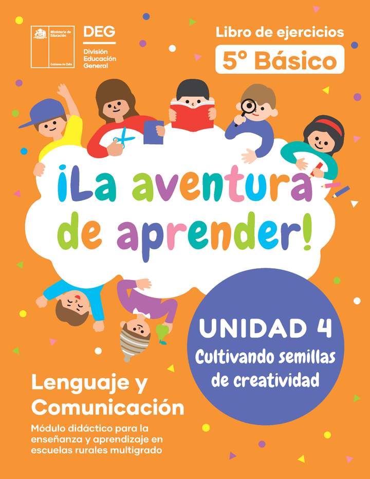 Libro de ejercicios Lenguaje 5° Básico Unidad 4