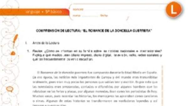 Romance de la doncella guerrera