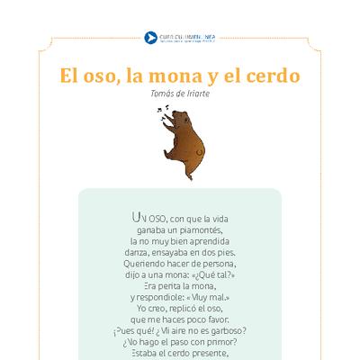 El oso, la mona y el cerdo