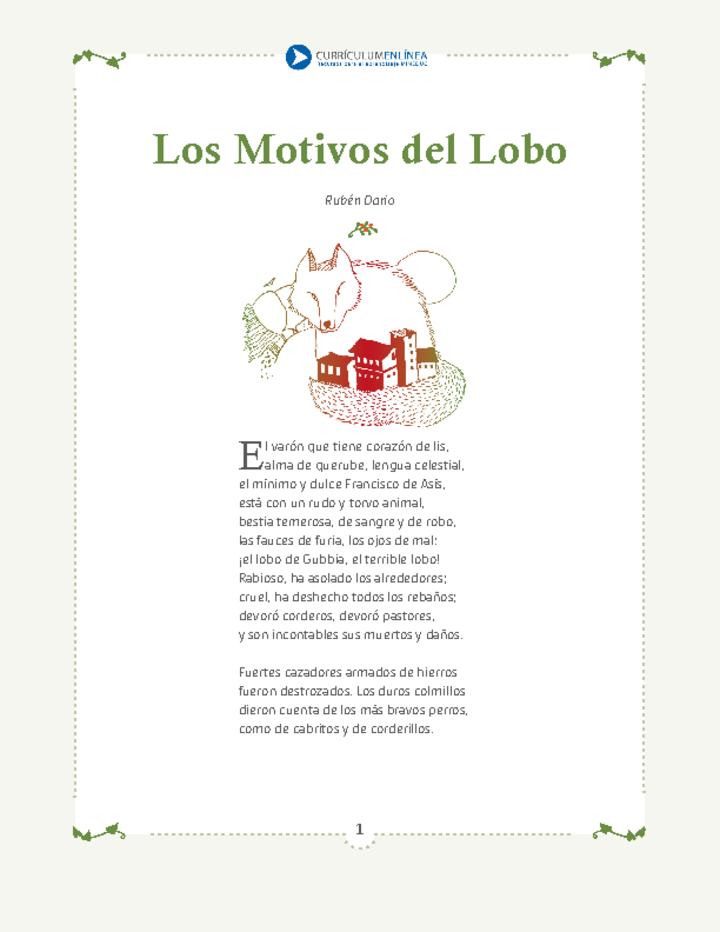 Los motivos del lobo