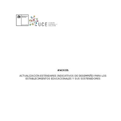 Anexo Estándares Indicativos de Desempeño de Educación Básica y Media (Vigentes)