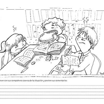 Comportamiento en biblioteca