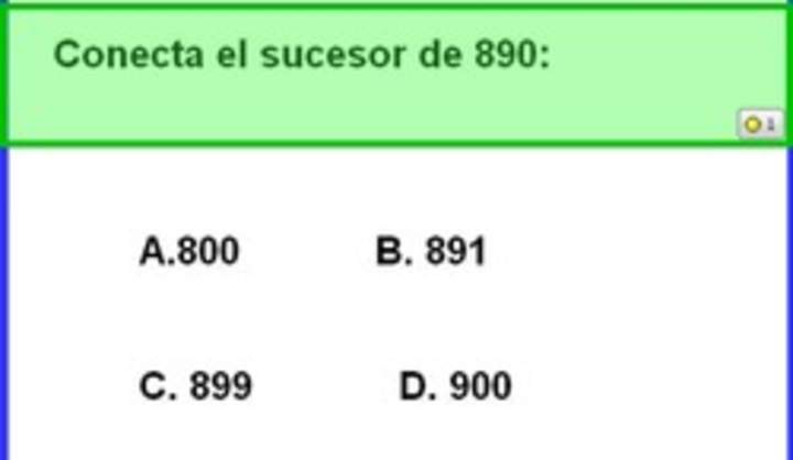 Encontrar el sucesor de un número (I)