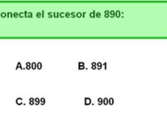 Encontrar el sucesor de un número (I)