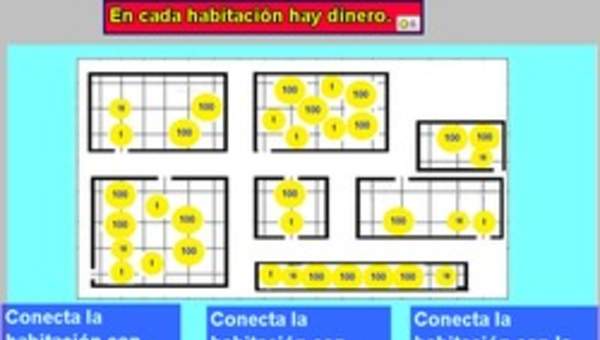 Componer y comparar números utilizando monedas