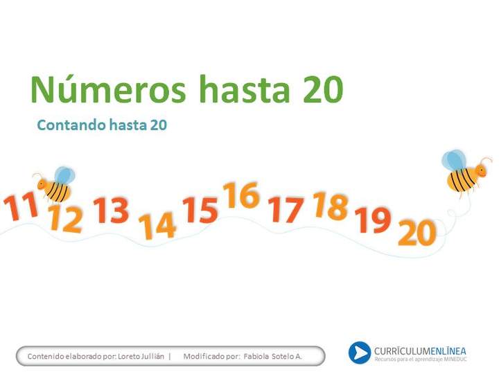 Contar hasta el 20