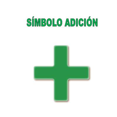 Símbolo adición