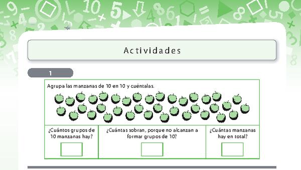 Actividades con agrupaciones