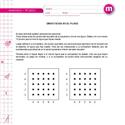 Juego: orientación en el plano