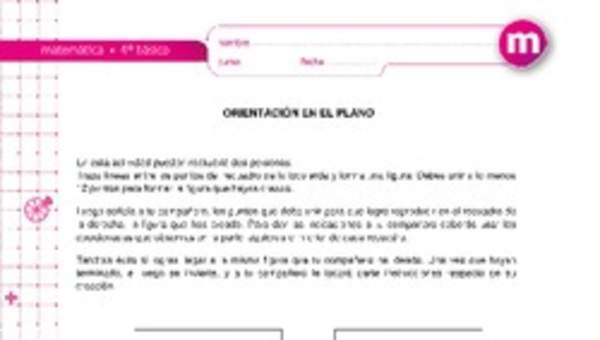 Juego: orientación en el plano