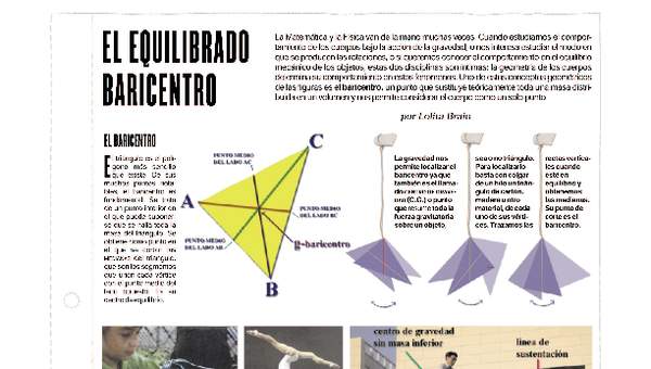 El equilibrado baricentro